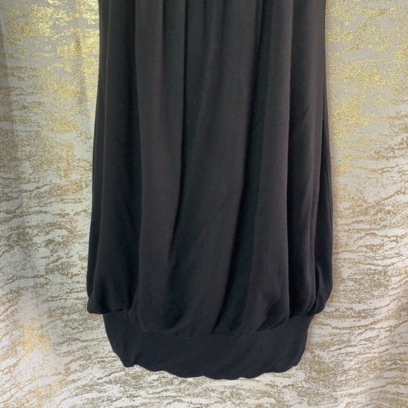 Bebe black chain embellished tunic top size S - Picture 4 of 10